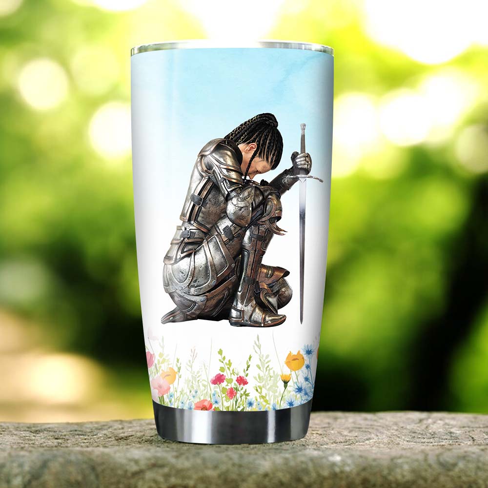 Personalized Woman Warrior of God This Is God I Will Be Handling All of Your Problems Today Tumbler