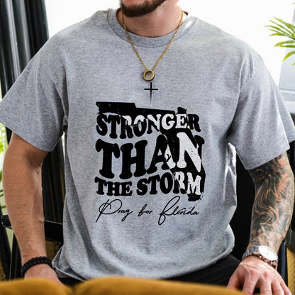 Stronger Than the Storm Pray for Florida T-shirt, Florida Prayer T-Shirt