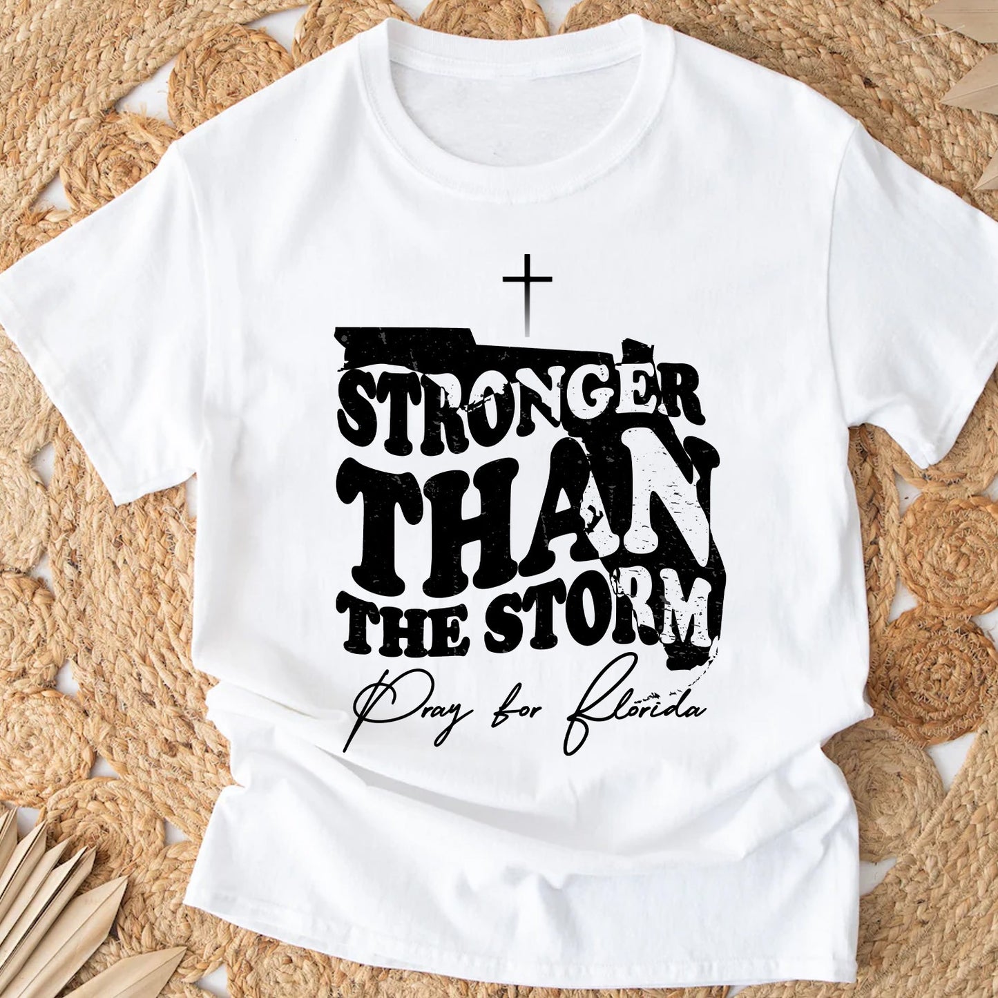 Stronger Than the Storm Pray for Florida T-shirt, Florida Prayer T-Shirt