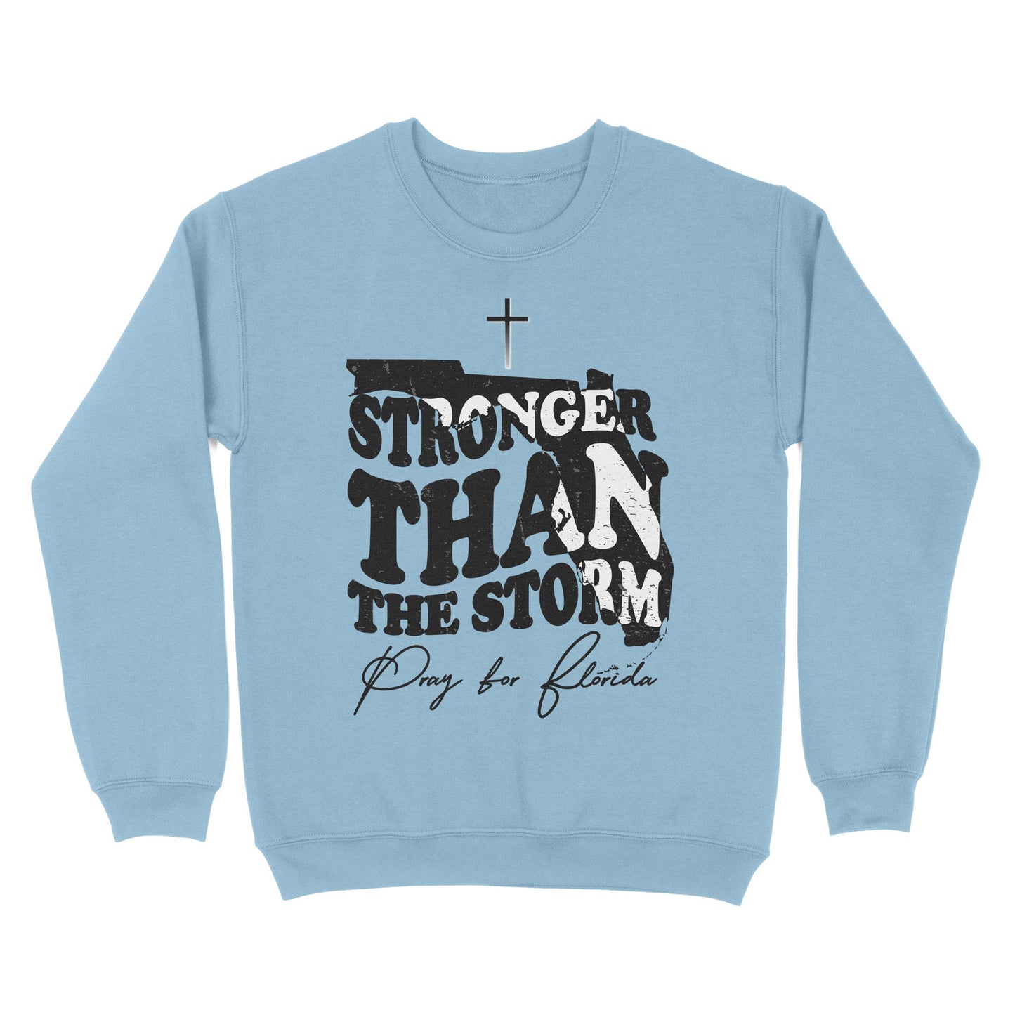 Stronger Than the Storm Pray for Florida T-shirt, Florida Prayer Sweatshirt