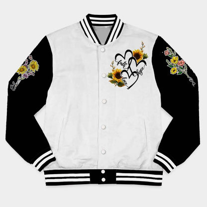 Thank You God For Giving Me The Strength Varsity Jacket – Christian Inspirational Varsity Jacket
