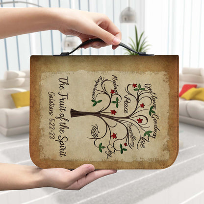 The Fruit of the Spirit Galatians 5:22-23 Leather Bible Cover