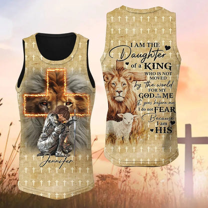 Woman Warrior Of God I Am The Daughter Of A King - Personalized 3D All Over Print T-Shirt And Hoodie