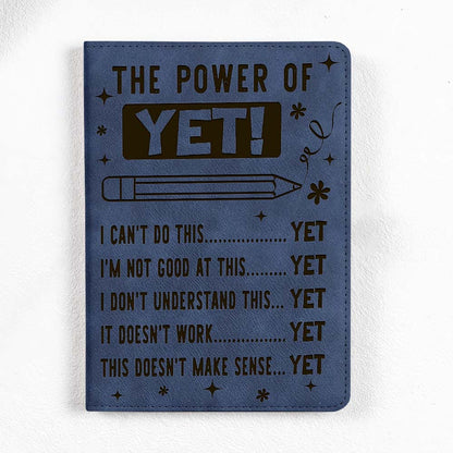 The Power Of Yet I Cant Do This Yet Growth Mindset Inspirational Notebook Set