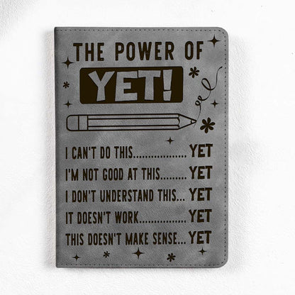 The Power Of Yet I Cant Do This Yet Growth Mindset Inspirational Notebook Set