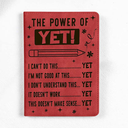 The Power Of Yet I Cant Do This Yet Growth Mindset Inspirational Notebook Set
