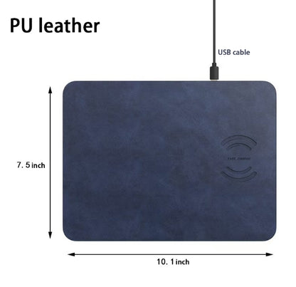 Dad You Are Stronger Than Thor and Better Looking Than Superman Leather Charging Mat