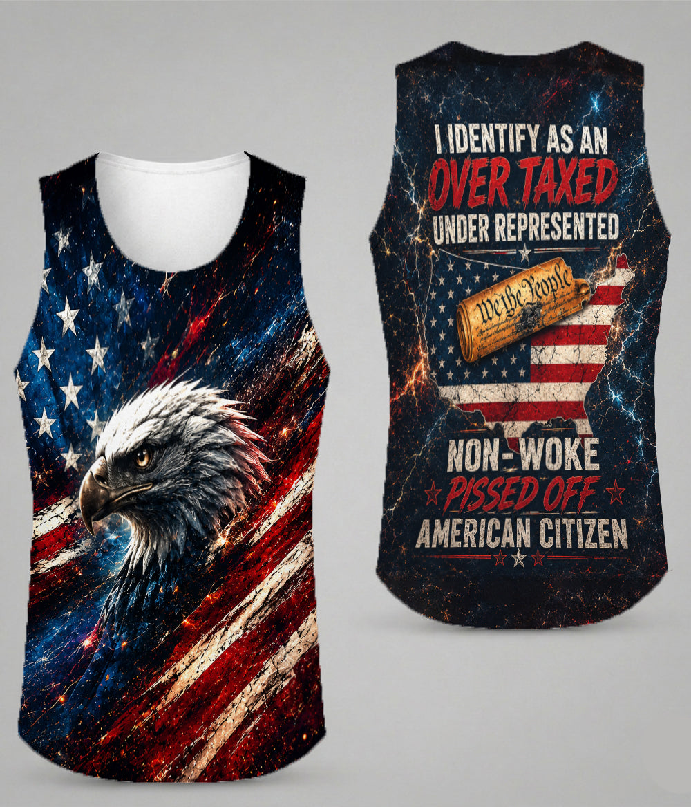 We The People American Citizen Non Woke Patriotic Eagle American Flag 3D All Over Print T-Shirt And Hoodie