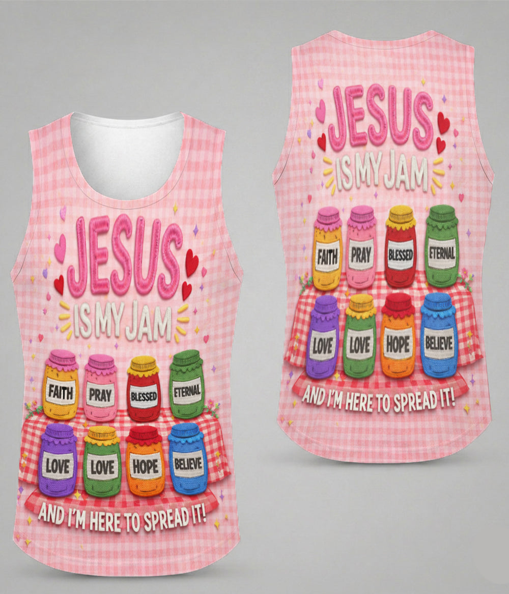 Jesus Is My Jam And Im Here To Spread It 3D All Over Print T-Shirt And Hoodie