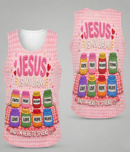 Jesus Is My Jam And Im Here To Spread It 3D All Over Print T-Shirt And Hoodie
