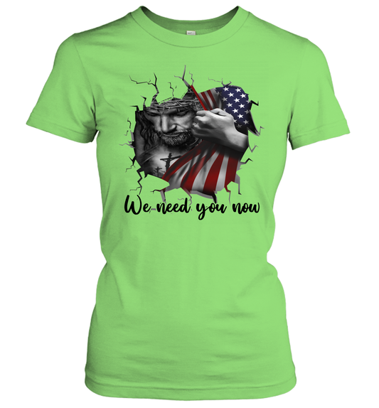 God We Need You Now Women's T-Shirt