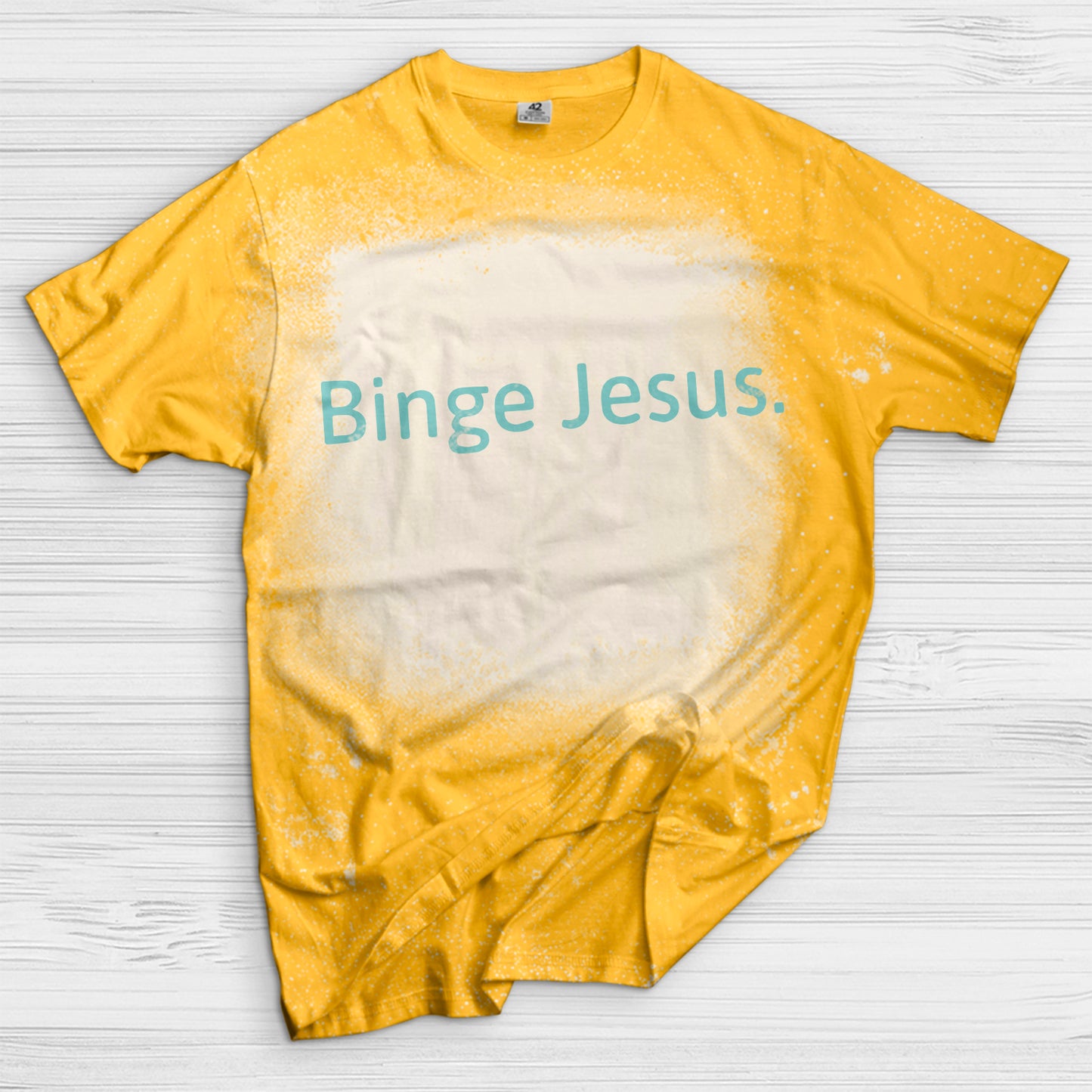 Binge Jesus. Bleached T-Shirt