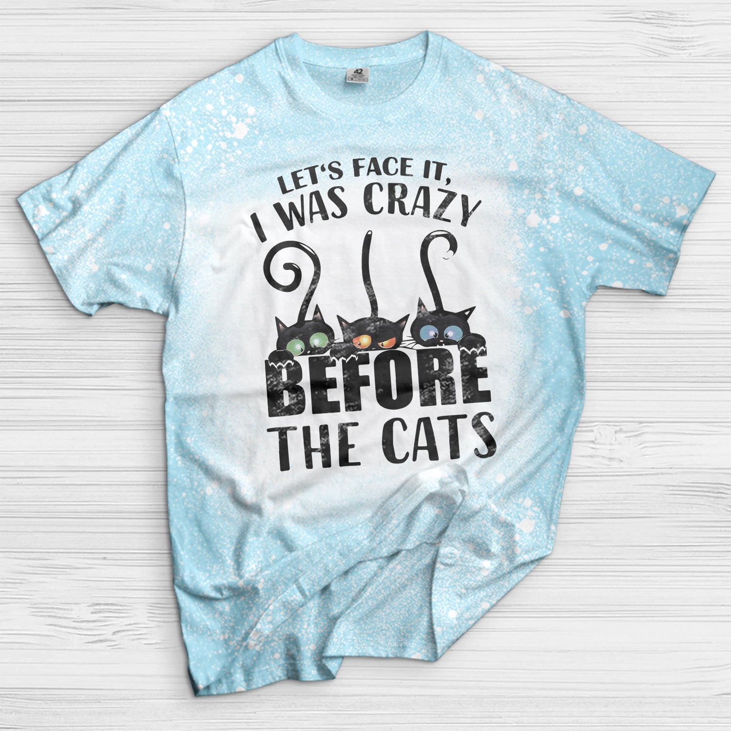 The Cats Crazy Bleached T-Shirt