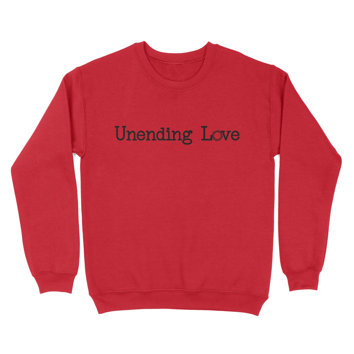 Unending Love God Jesus - Standard Crew Neck Sweatshirt