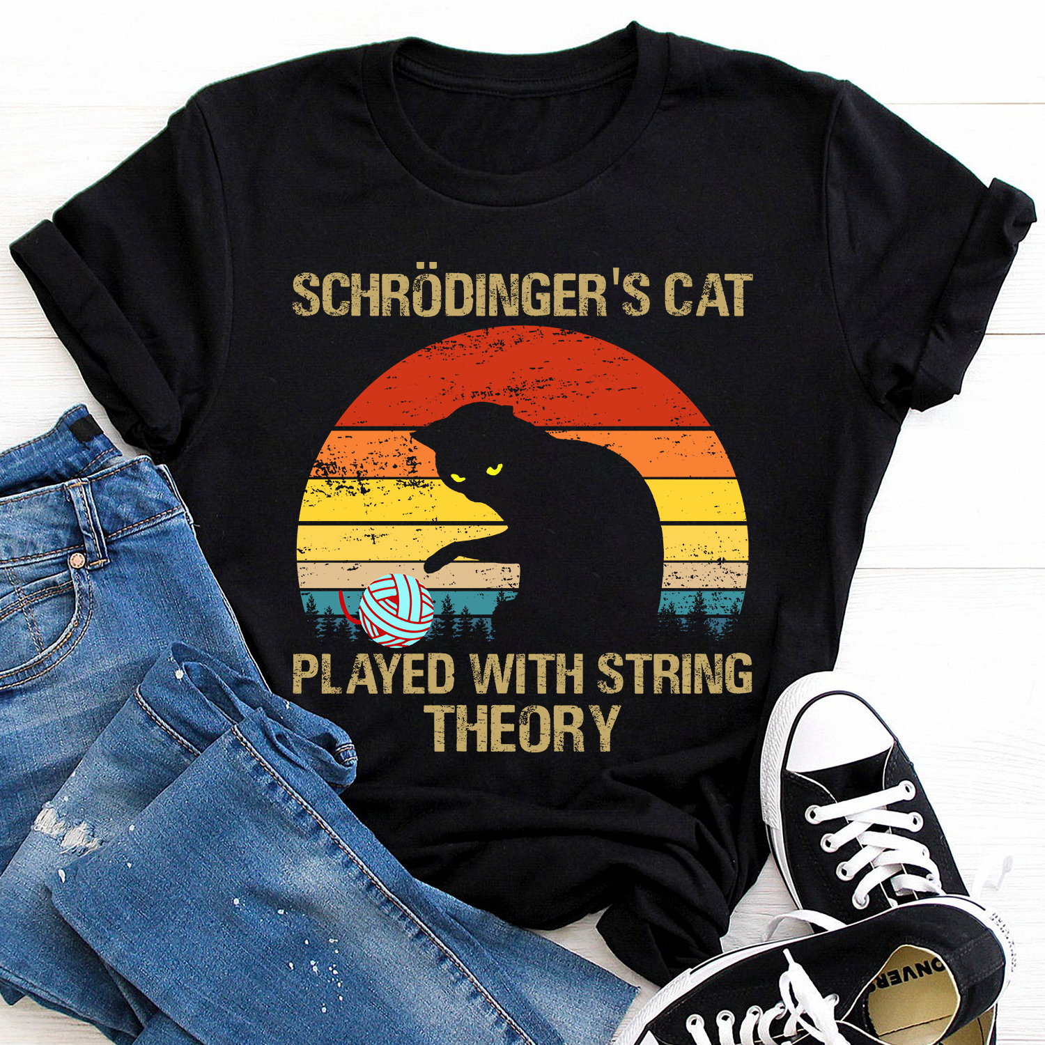 Funny Cat Standard T-shirt