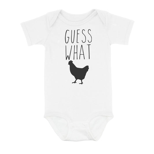 Guess What Chicken Baby Onesie