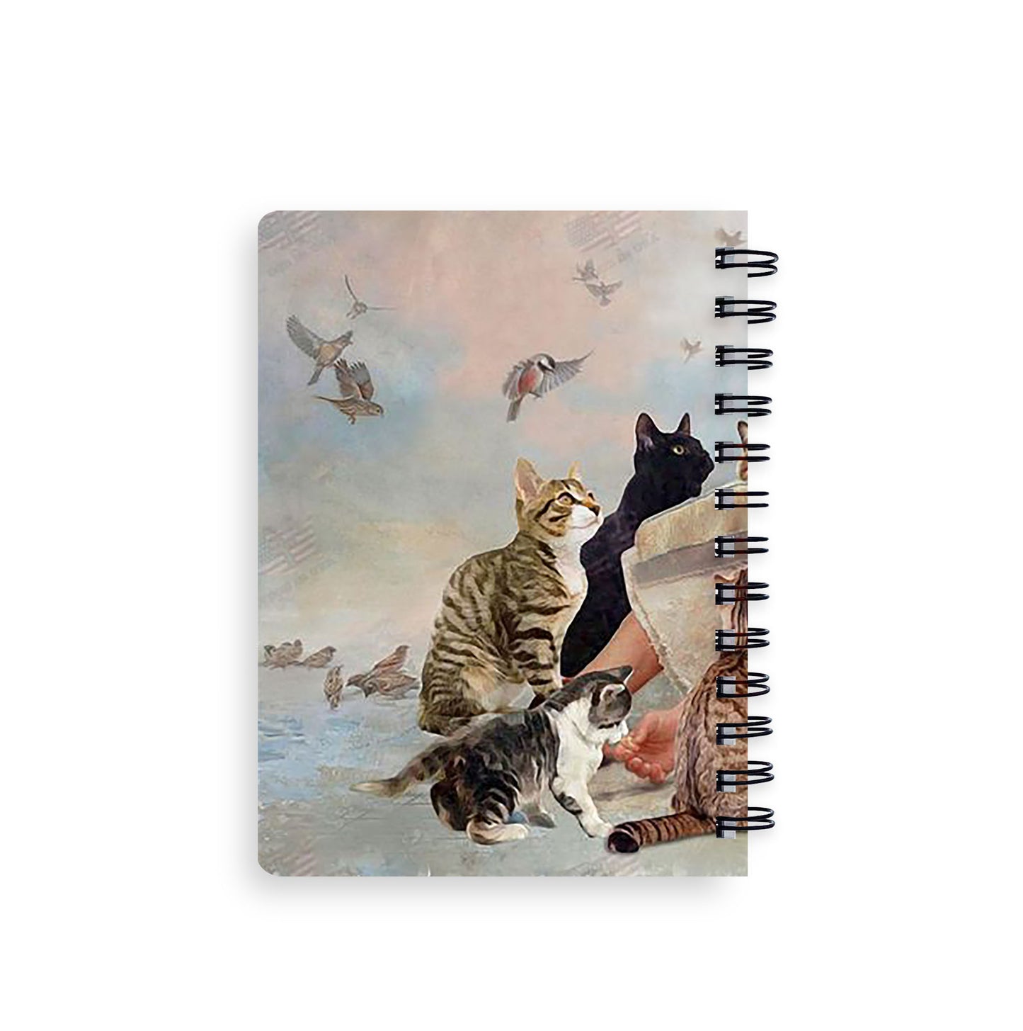 GOD SURROUNDED BY CATS ANGELS Spiral Journal