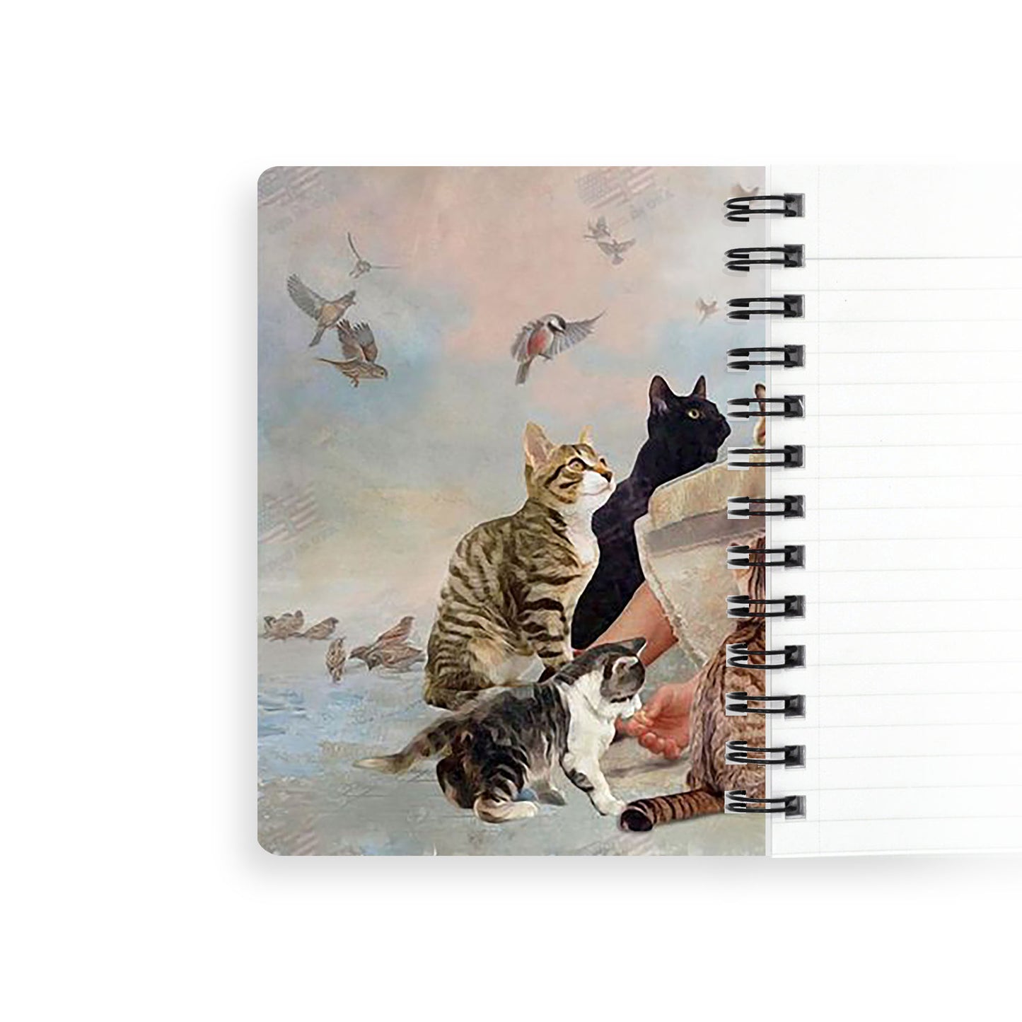 GOD SURROUNDED BY CATS ANGELS Spiral Journal