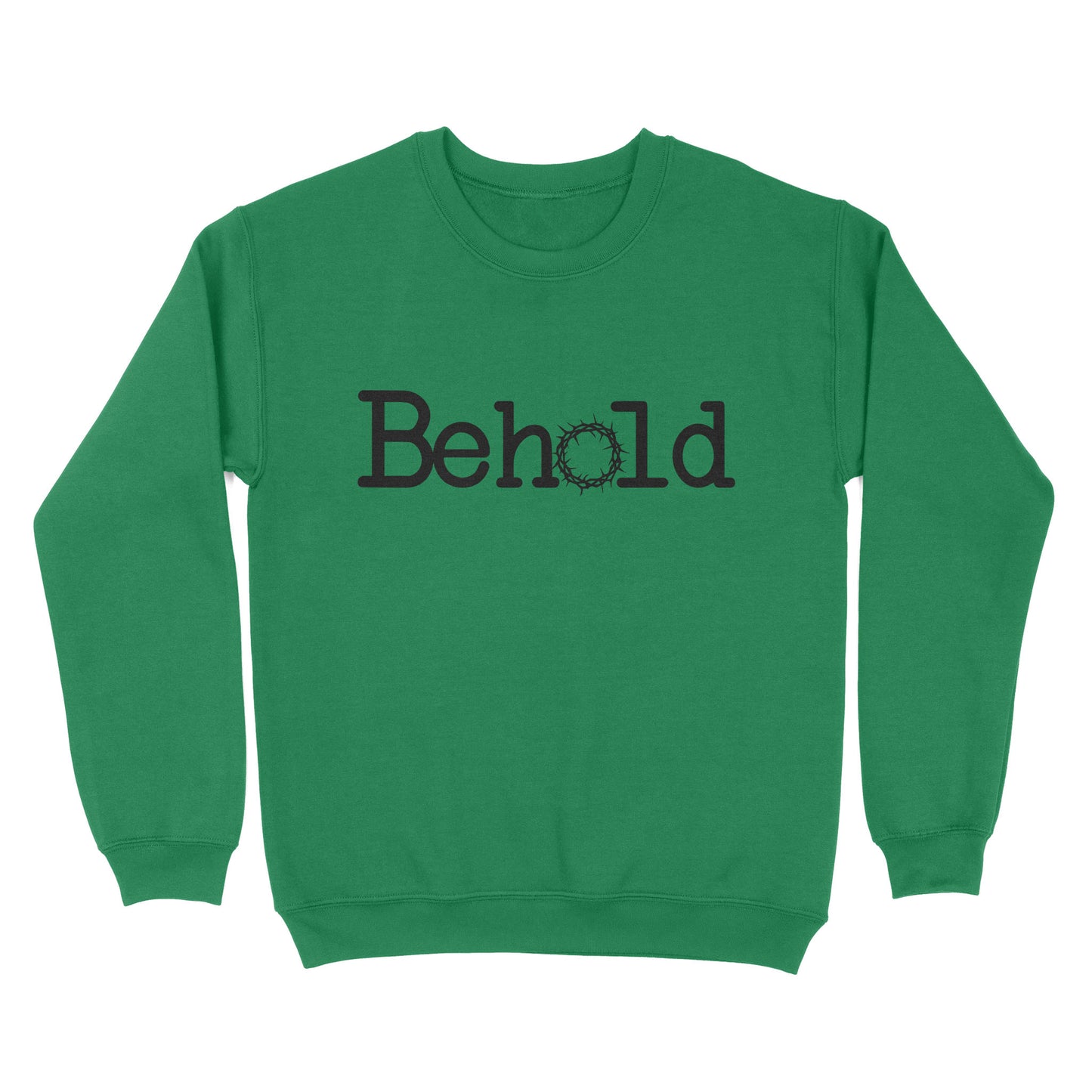 Behold God Jesus - Standard Crew Neck Sweatshirt