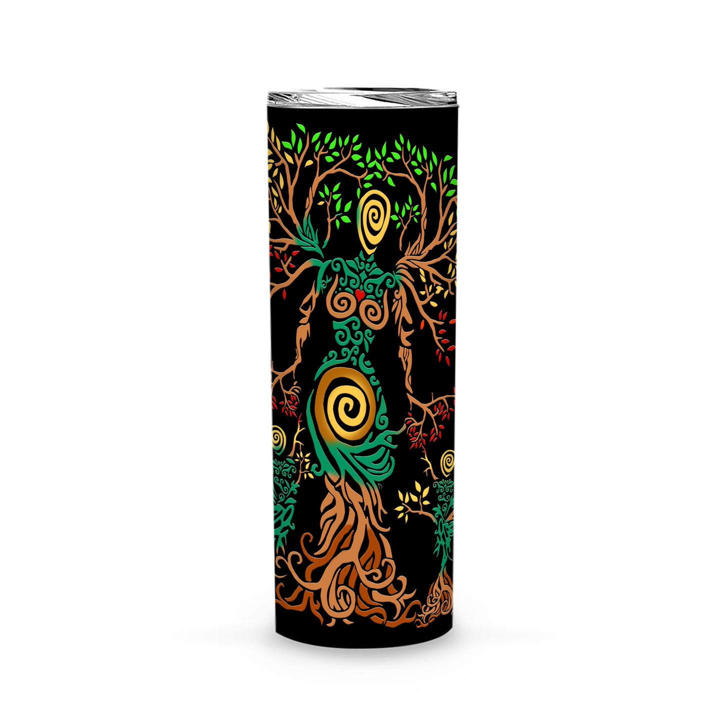 The Tree Of Life Norse Myths The Mother Viking Skinny Tumbler