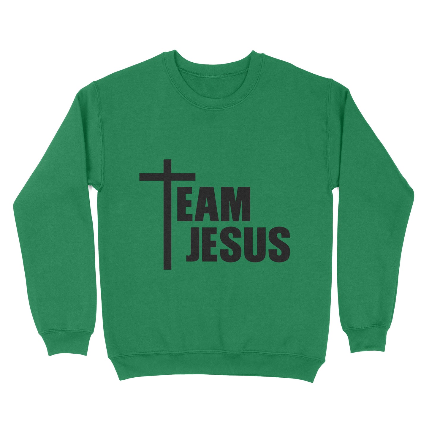 Christian Shirts, Faith T-shirt, Religious Shirt, Christian Tees, Jesus Shirt, Christian Shirts for Women and Men, Team Jesus Standard Crew Neck Sweatshirt