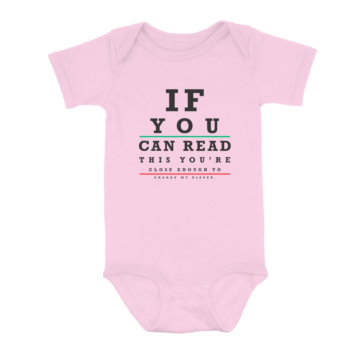 If You Can Read This Change My Diaper Baby Onesie