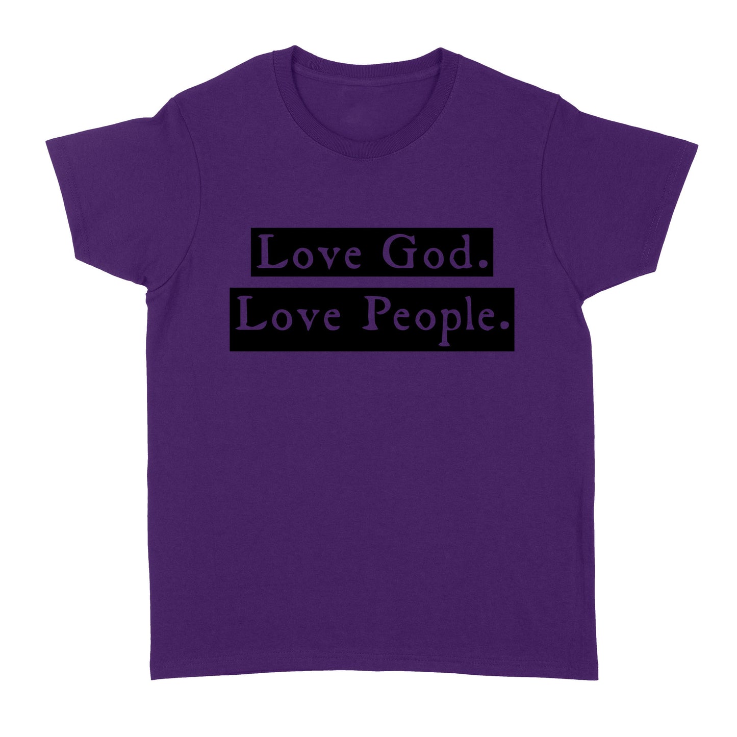 Love God Love People Standard Women's T-shirt