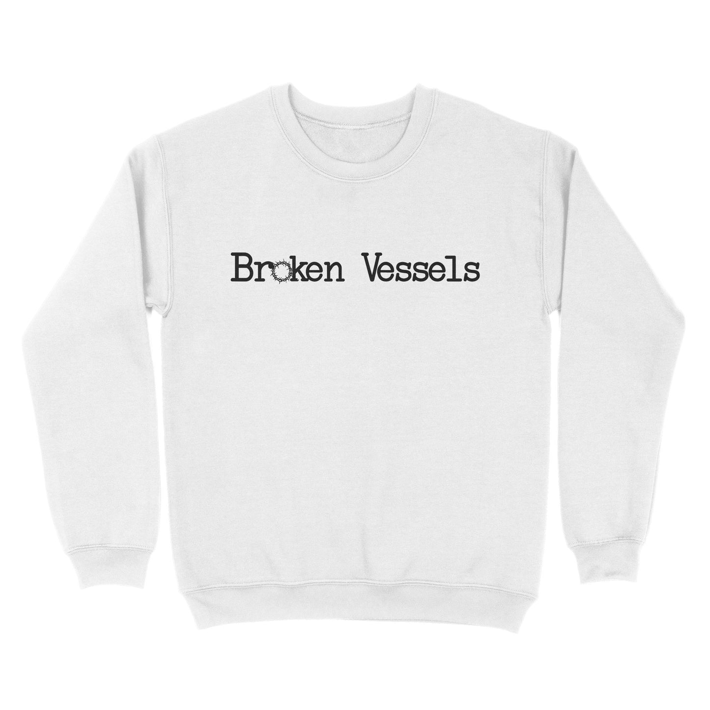 Broken Vessels God Jesus - Standard Crew Neck Sweatshirt