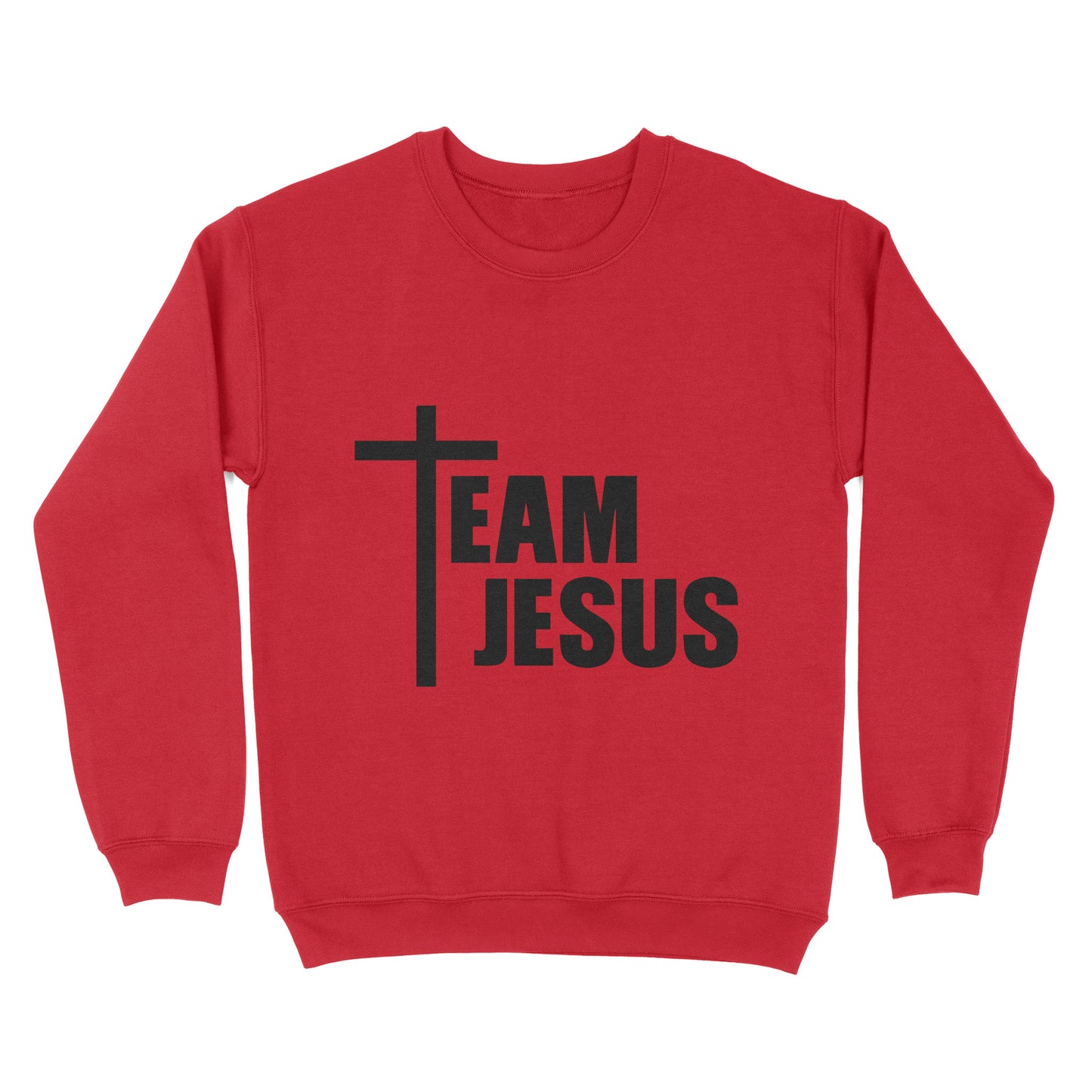 Christian Shirts, Faith T-shirt, Religious Shirt, Christian Tees, Jesus Shirt, Christian Shirts for Women and Men, Team Jesus Standard Crew Neck Sweatshirt