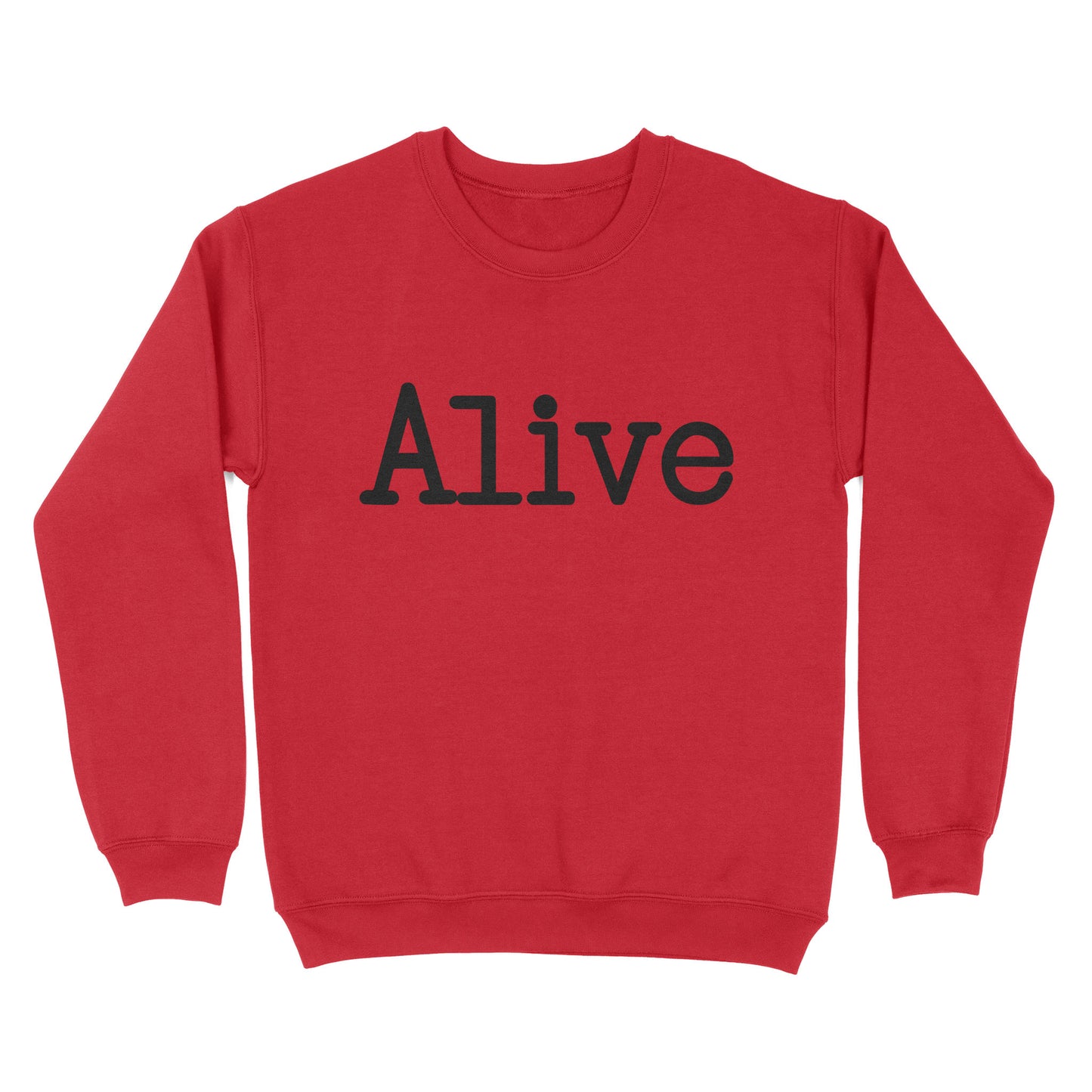 Alive God Jesus - Standard Crew Neck Sweatshirt