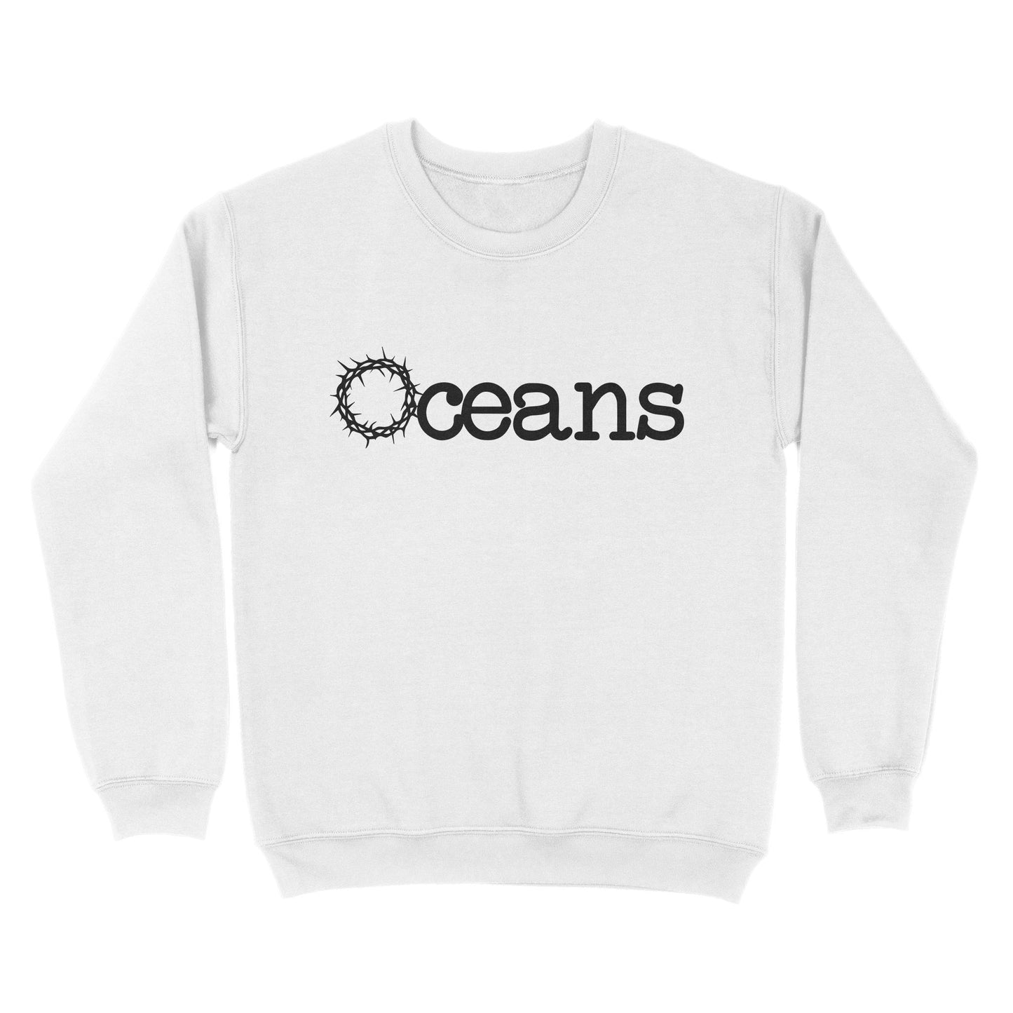 Oceans God Jesus - Standard Crew Neck Sweatshirt