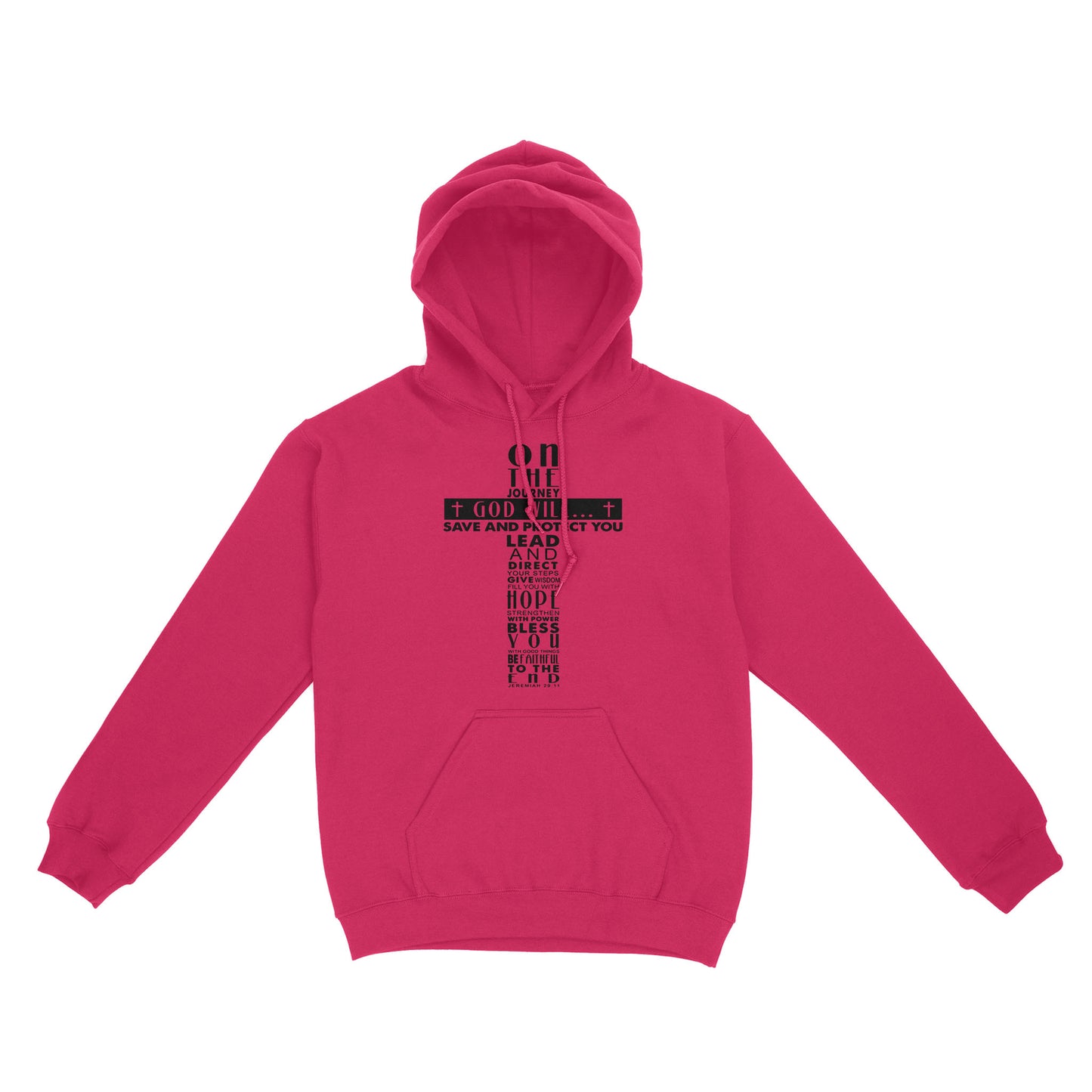 On the Journey God Will Standard Hoodie