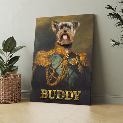 Personalized Dog Portrait The Centurions Digital File Canvas Prints