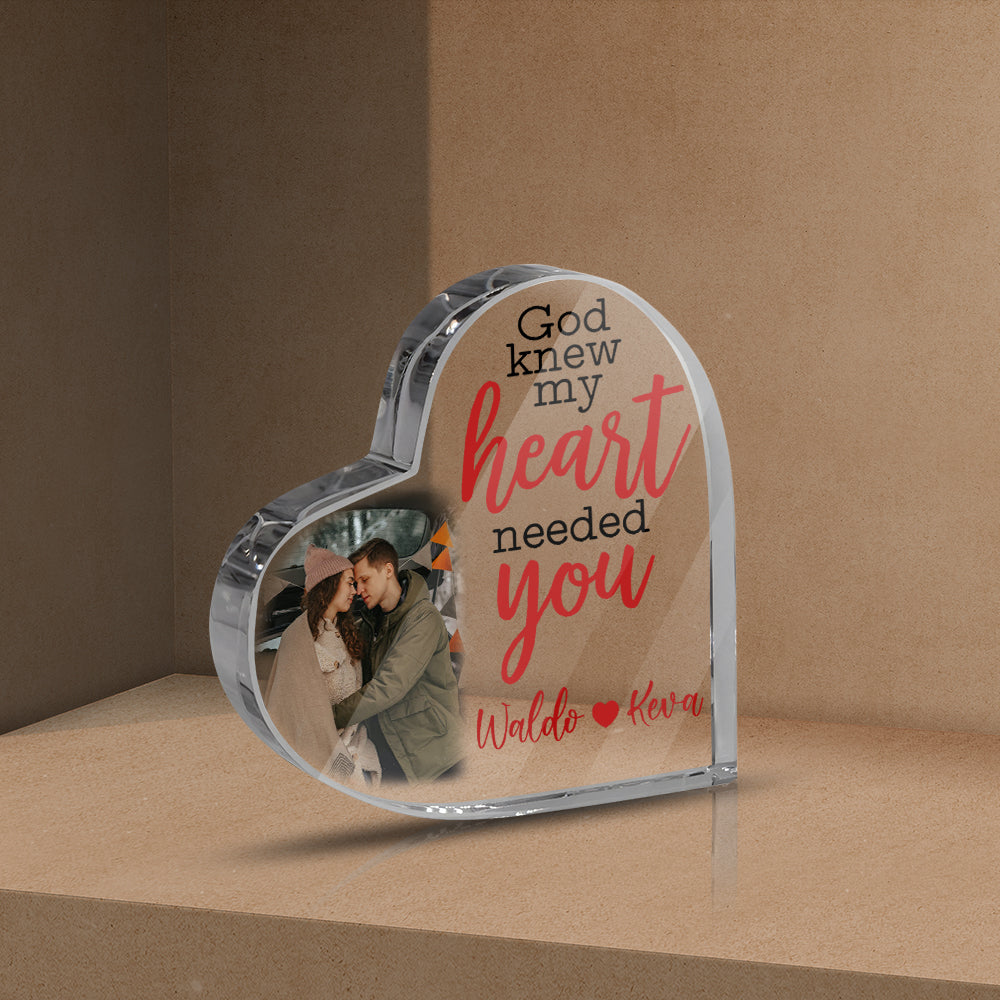 Just Married Gifts Funny Congratulations Sign Plaque Heart Acrylic Block