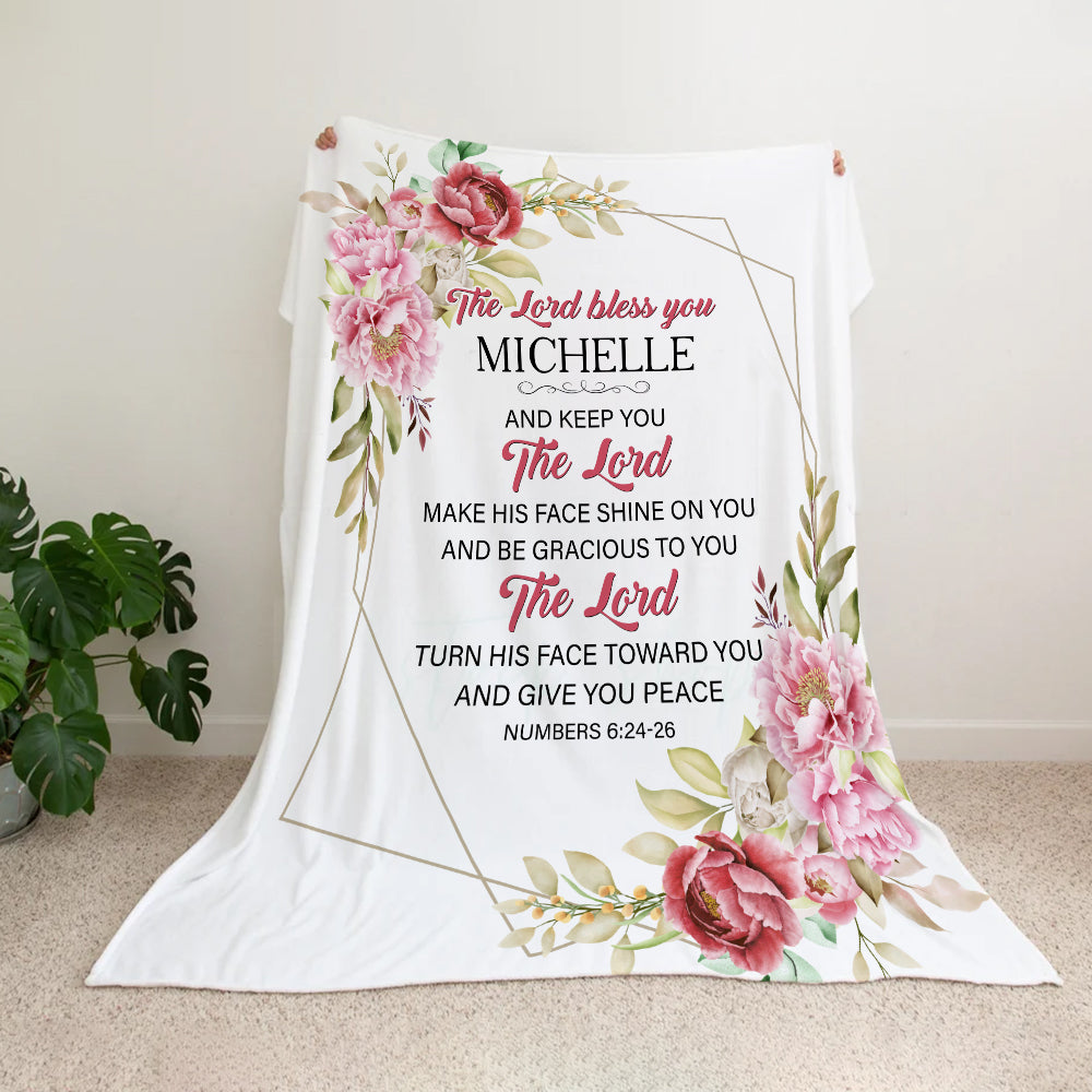 Numbers 6:24-26 Scripture Blanket | Worthy Expressions