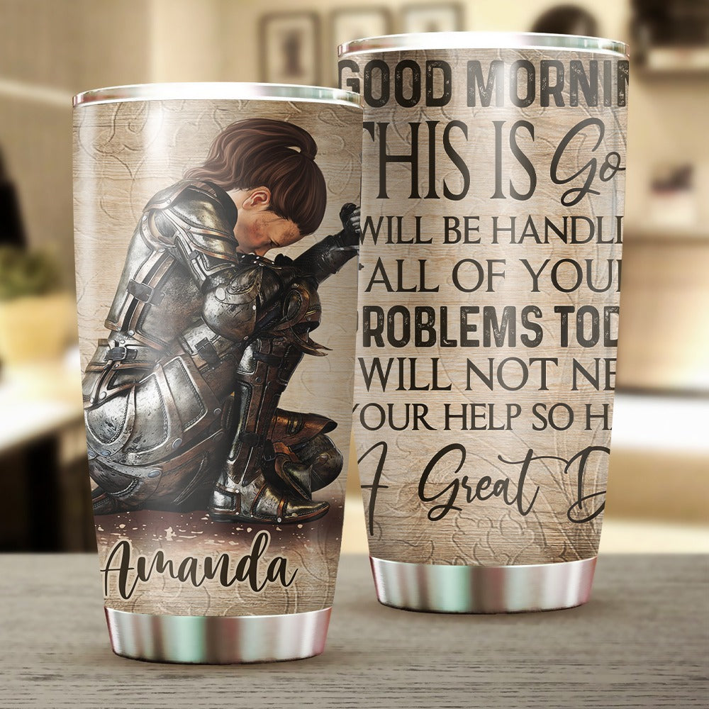 Personalized Woman Warrior Of God Everyday God Thinks Of You