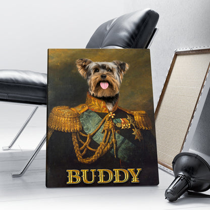 Personalized Dog Portrait The Centurions Digital File Canvas Prints