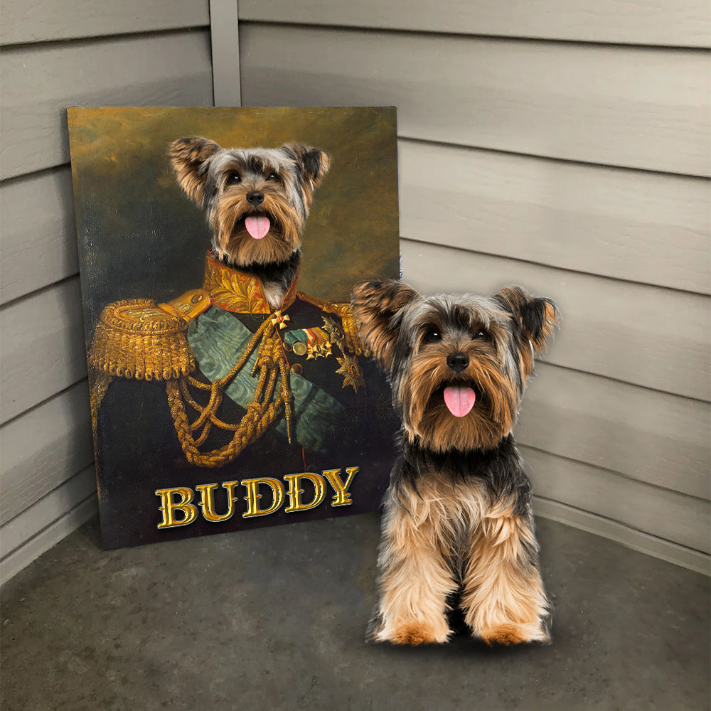 Personalized Dog Portrait The Centurions Digital File Canvas Prints