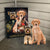 Personalized Dog The Duo Portrait-Custom Dog Dou Photo Portraits Digital File-Canvas Prints And Poster