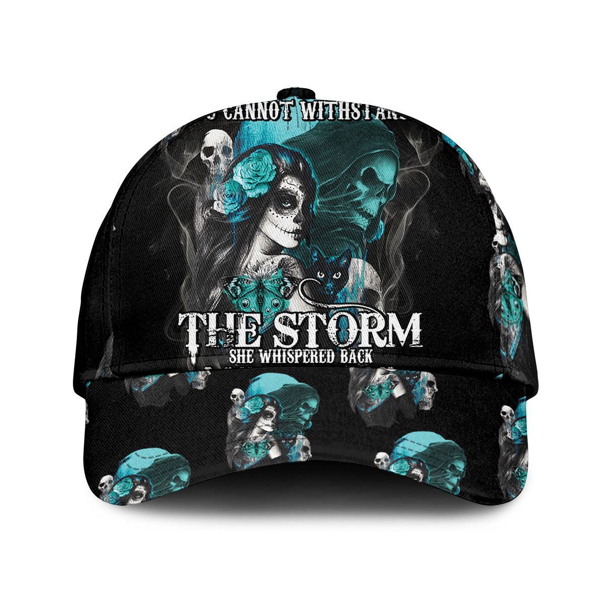 I Am The Storm Sugar Skull All-Over Print Classic Cap
