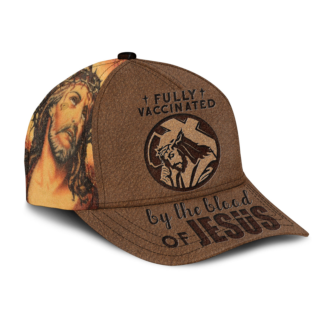 Jesus Cap Fully Vaccinated By The Blood Of Jesus Christian Classic Cap