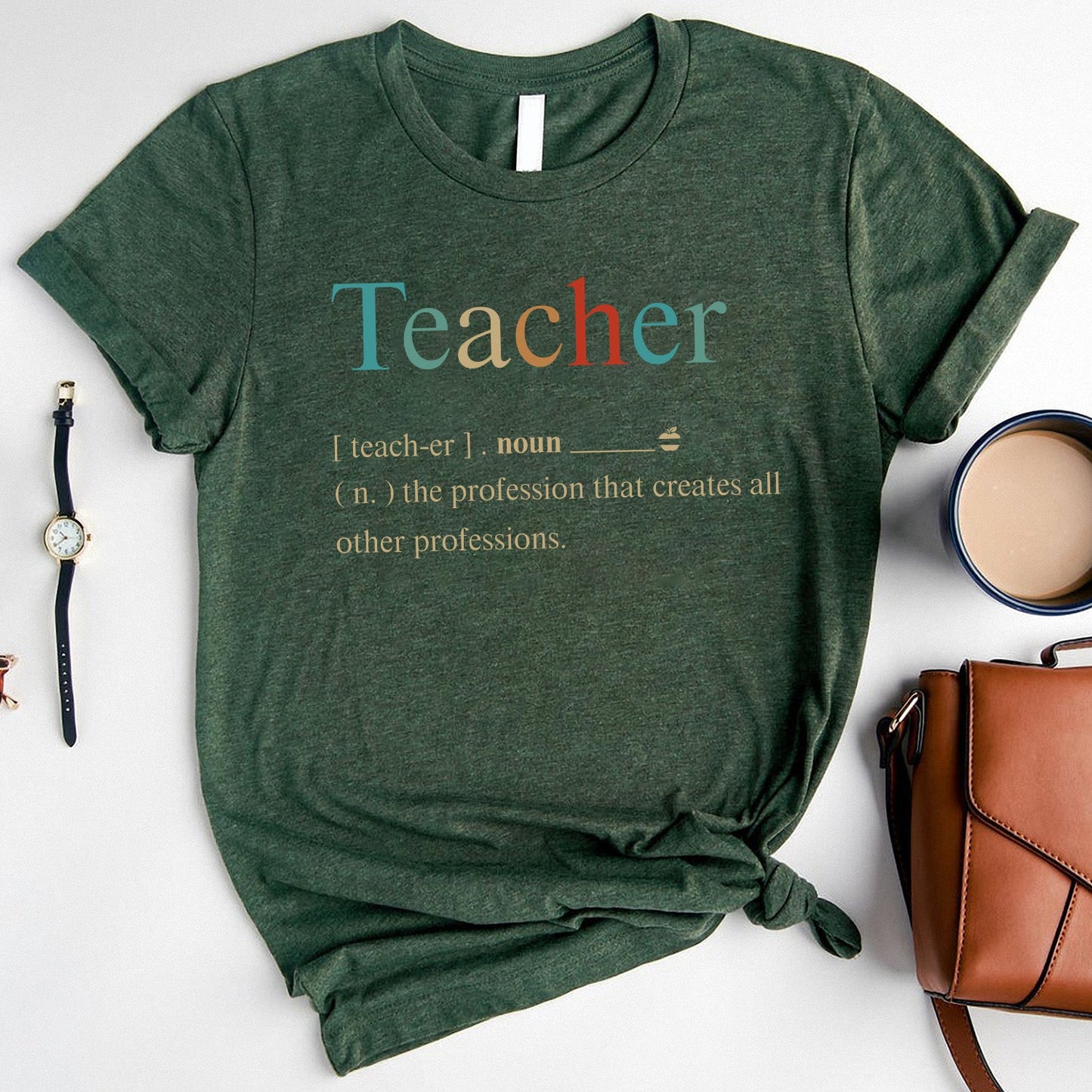 Teacher Dictionary Definition Profession Creates Other Meme - Standard T-Shirt