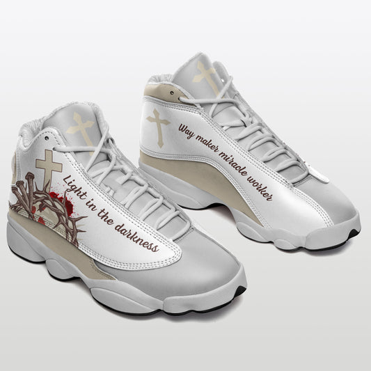 Limited Edition Way Maker Miracle Worker God Jesus Shoes