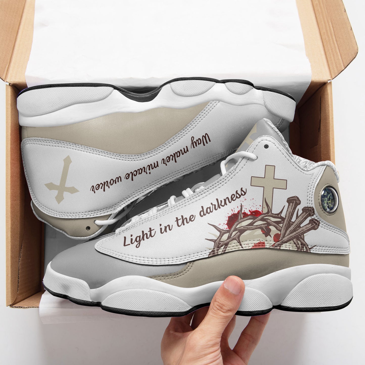 Limited Edition Way Maker Miracle Worker God Jesus Shoes