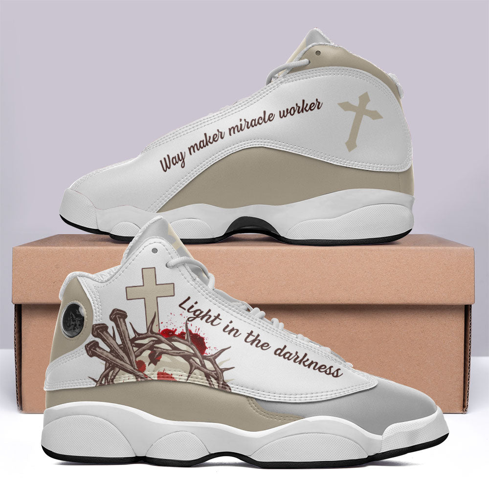 Limited Edition Way Maker Miracle Worker God Jesus Shoes