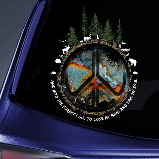 Hippie Camp Sticker Decal