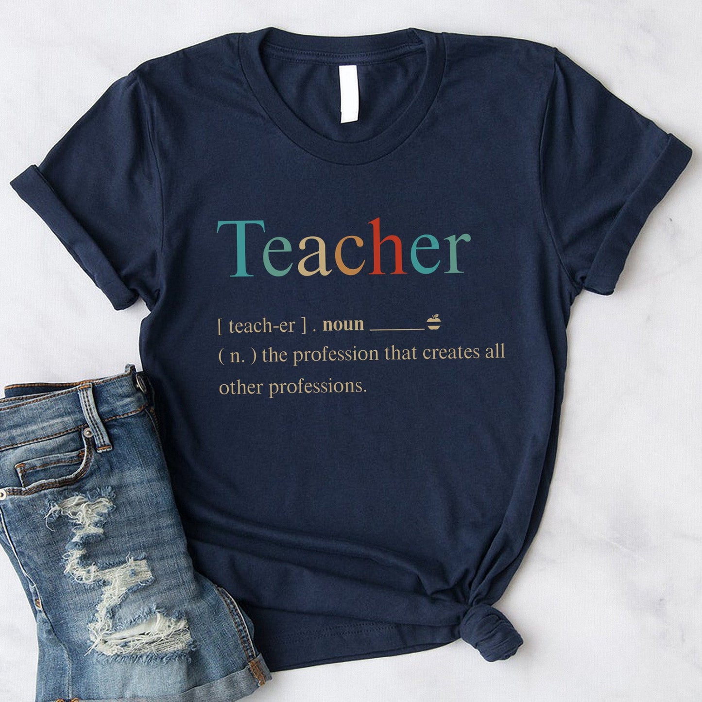 Teacher Dictionary Definition Profession Creates Other Meme - Standard T-Shirt