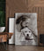 Personalized Custom Photo, Name And Date Safe In God's Hand Gift For Loss Of Dog Canvas