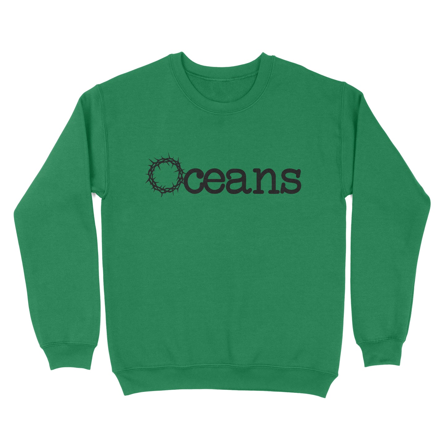 Oceans God Jesus - Standard Crew Neck Sweatshirt