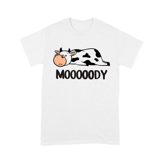 Moody Cow Funny T-Shirt